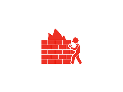 Firewall Logo Design branding design graphic design