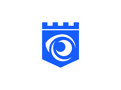 Fortress machine logo design