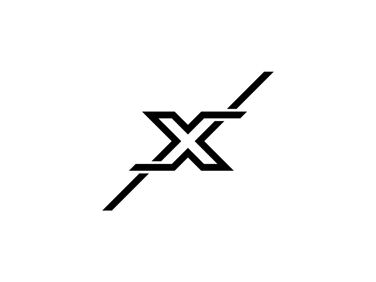 Personal Brand Logo Design X by Slash X on Dribbble