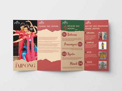 Jaipong Karawang Brochure branding brochure graphic design typography