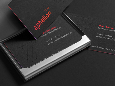 Business cards for Aphelion