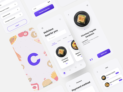 Food Delivery delivery food app ui