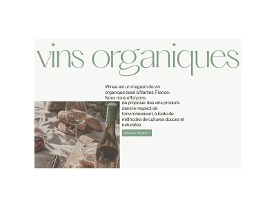 vins organiques grid layout ui wine
