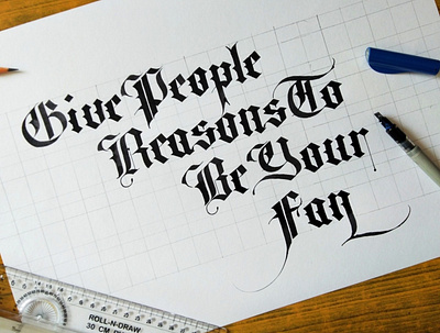 Give people reasons to be your fan calligraffiti calligraphy calligraphy and lettering artist calligraphy artist calligraphy design calligraphy font calligraphy fonts calligraphy logo design handwritten font handwrittenfont illustration karma tattoo tattoo art tattoo artist tattoo design tattoos typography visual design