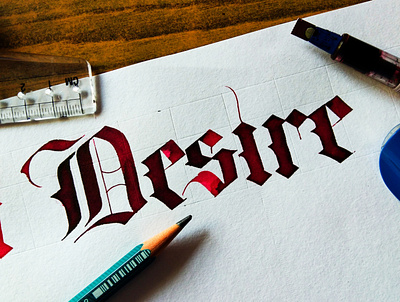 Desire calligraphy calligraphy and lettering artist calligraphy artist calligraphy font calligraphy logo design handwritten font handwrittenfont illustration tattoo art tattoo design typography