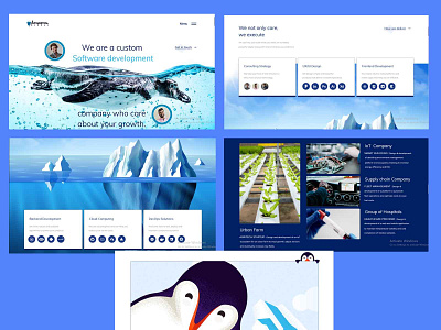 Antarctic Global Landing Page