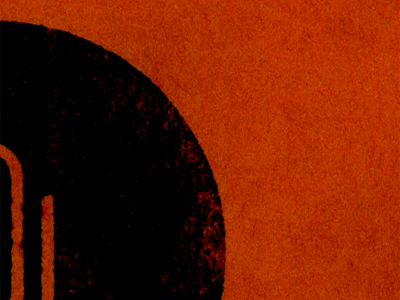 Side Project burnt orange grunge logo