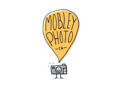 Mobley Photo Logo brand ca craft hand logo mark photo photography sf type typography