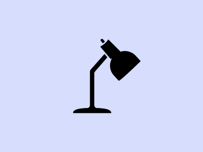 Lamp Pictogram black icon lamp light monochromatic pictogram violet