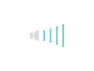 Color Wave bars color grey palette sound speaker wave