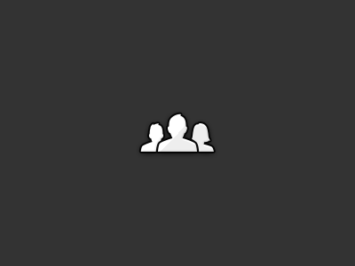 Group Icon friends glyph group icon iconography monochrome multiple people pictogram symbol three