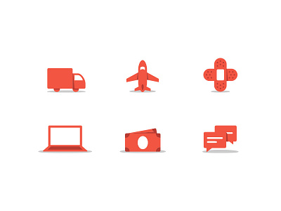 Designer Fund (Bridge) Icons airplane band aid bubble chat designer fund icon iconography icons laptop money peer pictogram salary simple talk truck