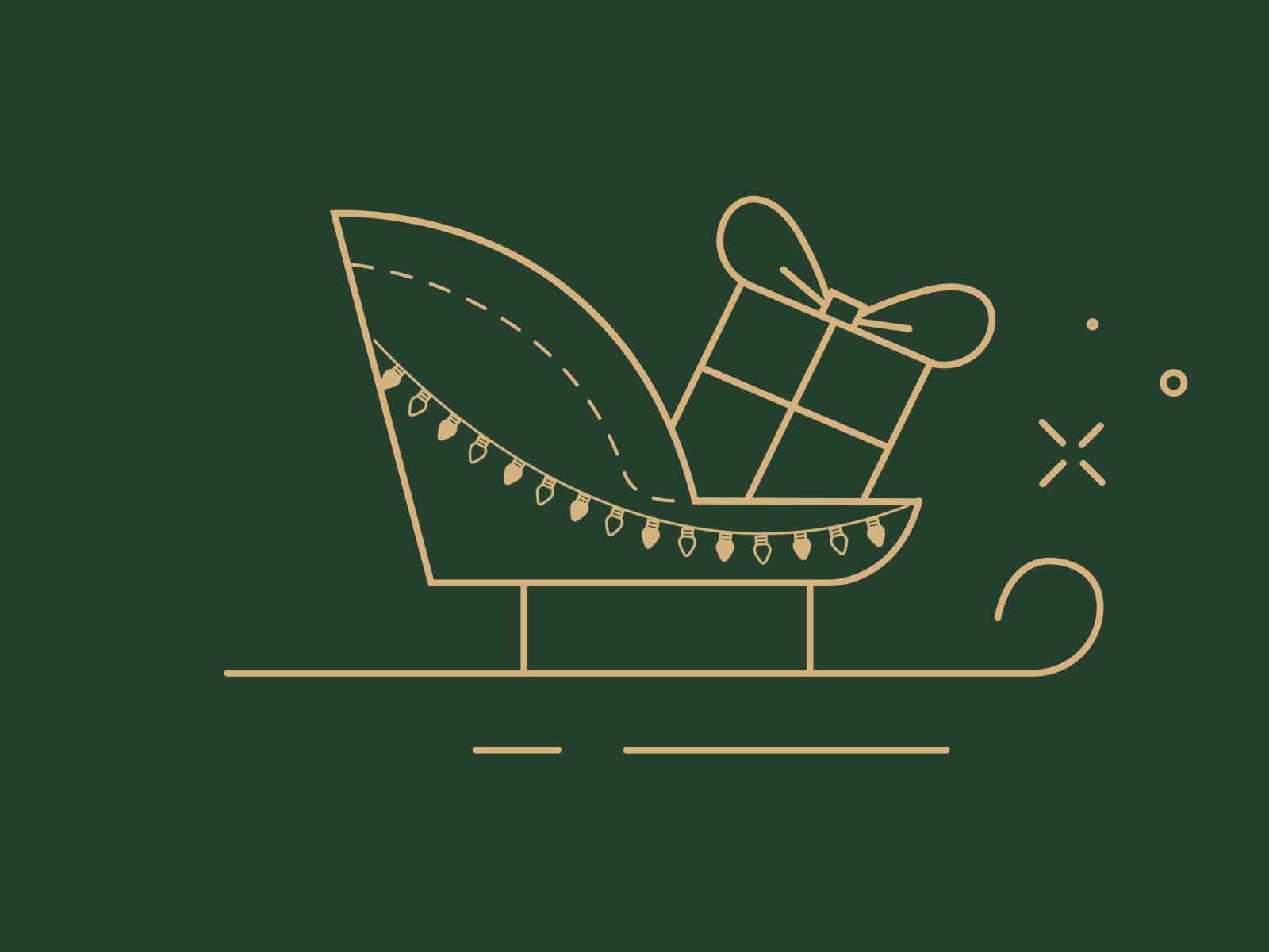 Sleigh all the Way by Plane Crazy on Dribbble
