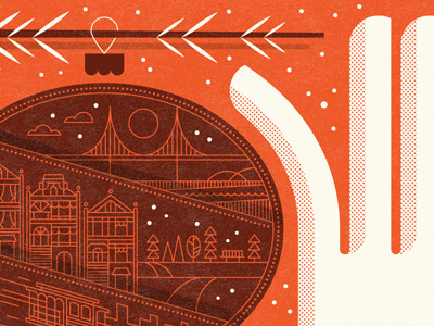 Holiday dribbble