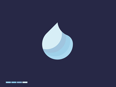Water Drop Logo design logo minimal logo water drop logo water logo