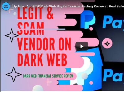 Dark Web PayPal Transfer Testing Reviews | earn money online 2020