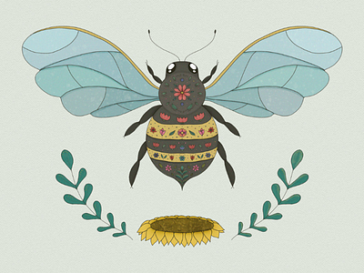 Bee Illustration