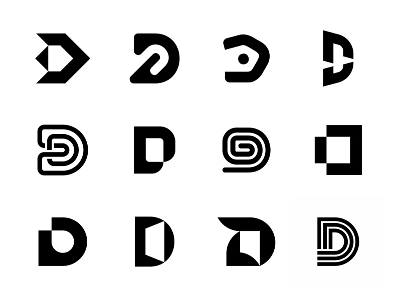 Letter D logo by Nataliia Volyk on Dribbble