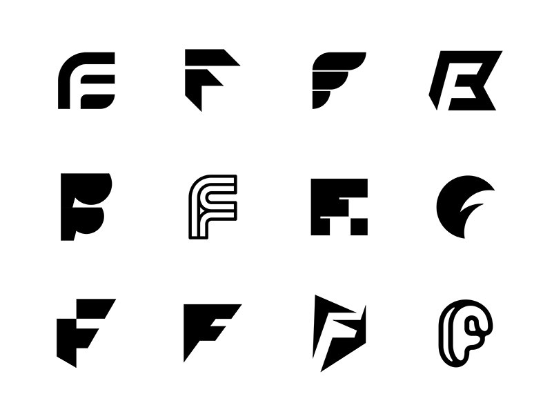 Letter F logo by Nataliia Volyk on Dribbble