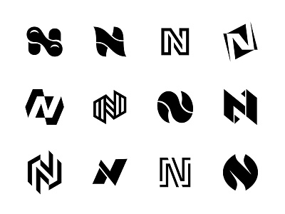 Letter N logo branding design icon illustration letter logo logo n logotype symbol ui vector
