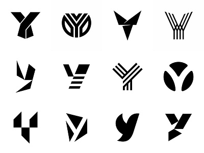 Letter Y logo web