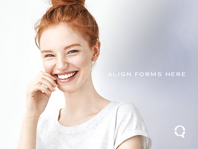 Queue™ Aligners Brand Tagline aligners brand branding brandmark identity orthodontics orthodontist q tagline