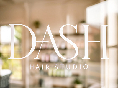 Dash Hair Studio Signage