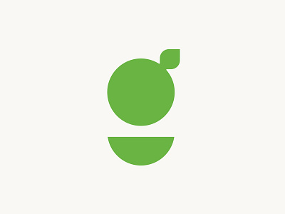 Clean Green Simple Brandmark