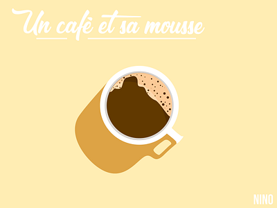 Un café et sa mousse