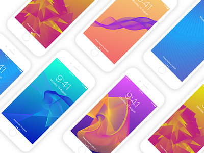 Looper Wallpapers background colorful download freebie gradient iphone looper minimal muzli sketch uplabs wallpaper