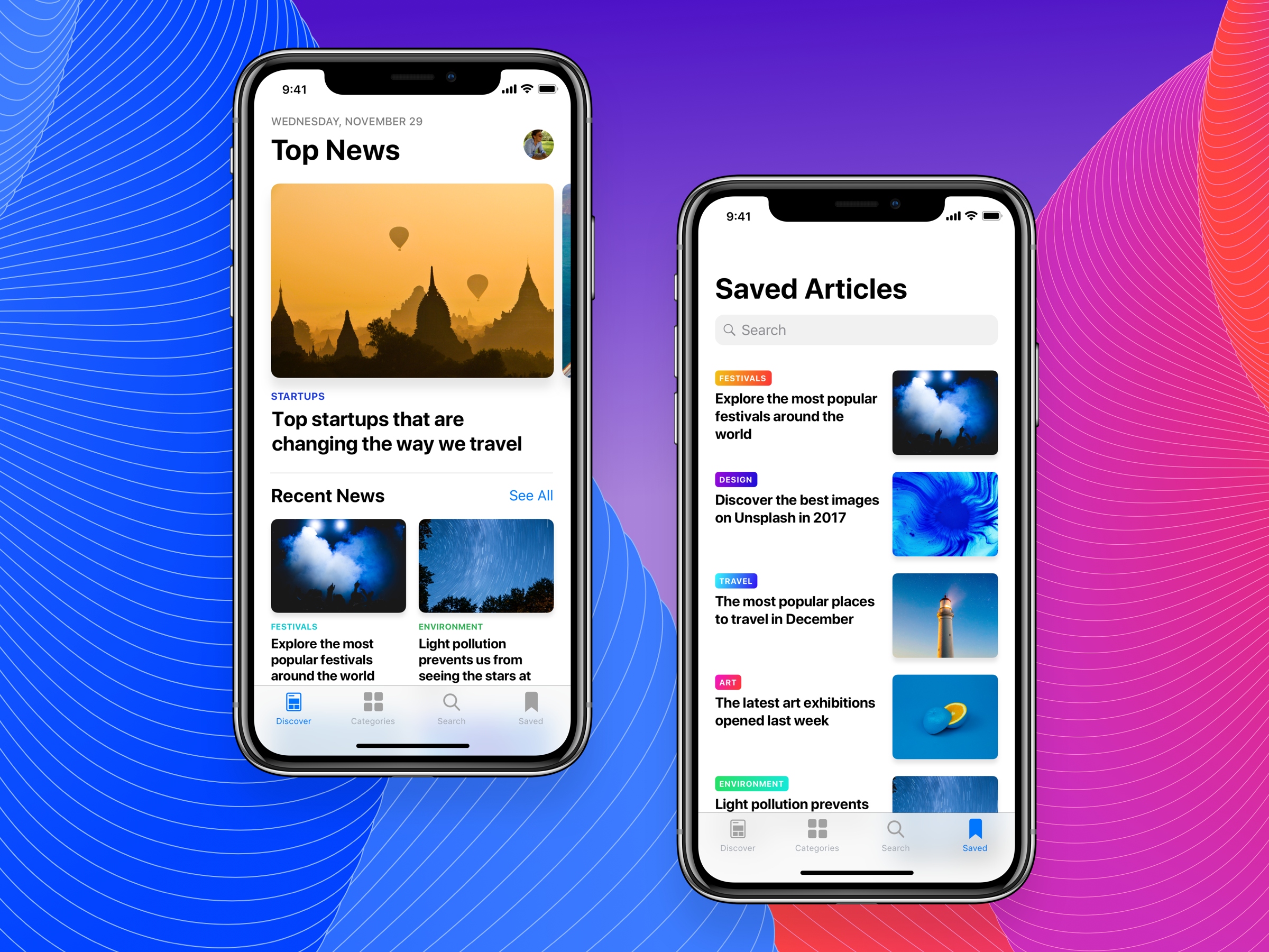 Мобильные новости. News app. Новости app Design. News app UI. Новости UI.