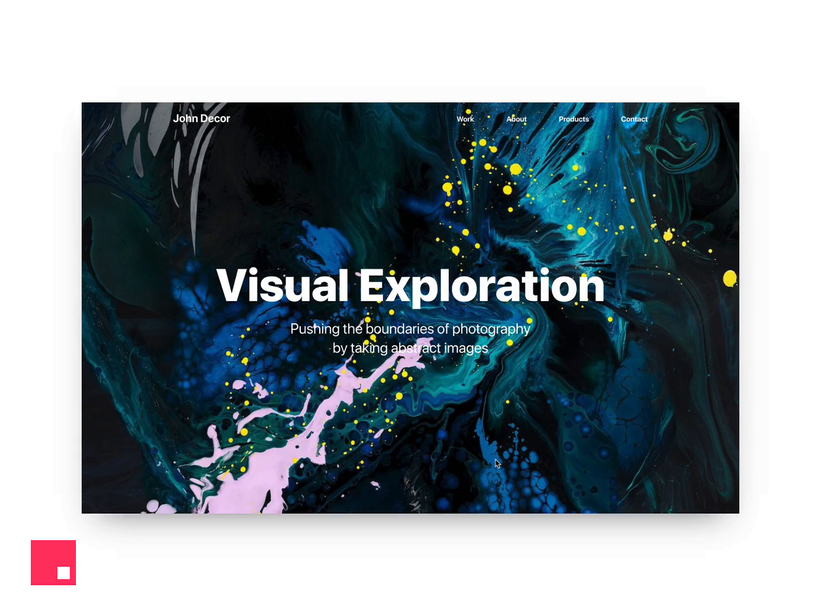 InVision Studio Photography Portfolio Concept by Daniel Korpai for InVision on Dribbble