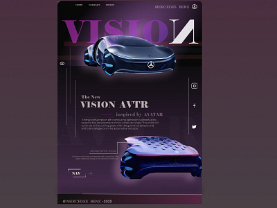 VISION AVTR - ui/ux concept