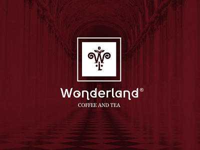 WONDERLAND COFFEE CHAIN design illustration rebranding typography вкус графический дизайн иллюстрация королева король кофе кофейня персонаж фирменныйстиль чай