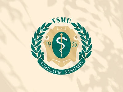 VOLGOGRAD STATE MEDICAL UNIVERSITY— VSMU doctor illustration logo professional rebranding training typography ui university university logo volgograd брендинг графический дизайн