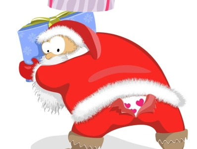 Illustration of the Santa Claus character