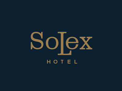 SoLex Hotel / Logo Design branding hotel identity logo logotype luxury vietnam