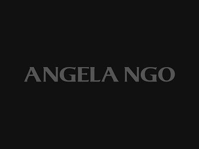 Angela Ngo / Logo Design