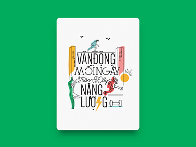 June / Manulife - Calendar 2019 application calendar calendar 2019 graphicdesign healthy illustration art typography typography art vietnam