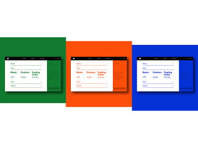Kramer's: Use of Color communication design copywriting digital product design e-commerce graphic design interaction prototype user experience design user interface design web