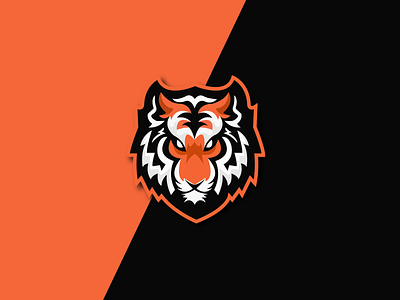 Lion design esport mascot logo