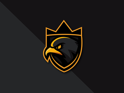 Eagle King design esport mascot logo