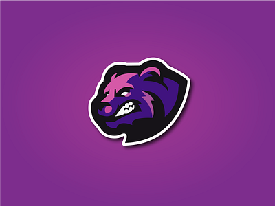 Angry Bear design esport mascot logo logo