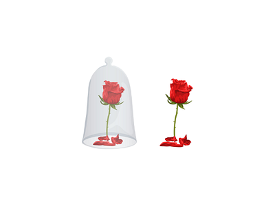 Forever rose flower illustration design