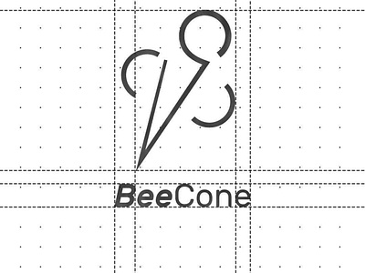 BeeCone Sketch branding creative foodlogo goldenratio graphicdesigndaily logoconcept logodesign logoidea logoideas logoidentity logoinspire logonegativespace logonew logotypes logowork logoworld notebook sketch sketchbook typography