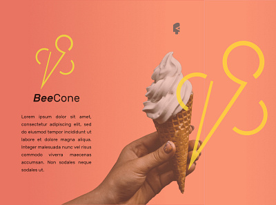 BeeCone Mockups branding creative design food goldenratio graphicdesigndaily honey honeybee inspiration logo logo design logoconcept logodesign logofield logofolio logofont logoinspire logonew logos typography