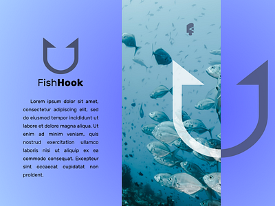 FishHook Logo Design