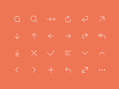 The Symbols — Icon Set