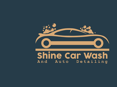 Car Wash Logo brand logo flat graphic design illustration logo minimal realestatelogo vector versatile versatile logo