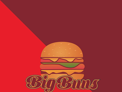 Burger Logo 33 brand logo flat graphic design hand drawn illustrator minimal realestatelogo typography versatile versatile logo